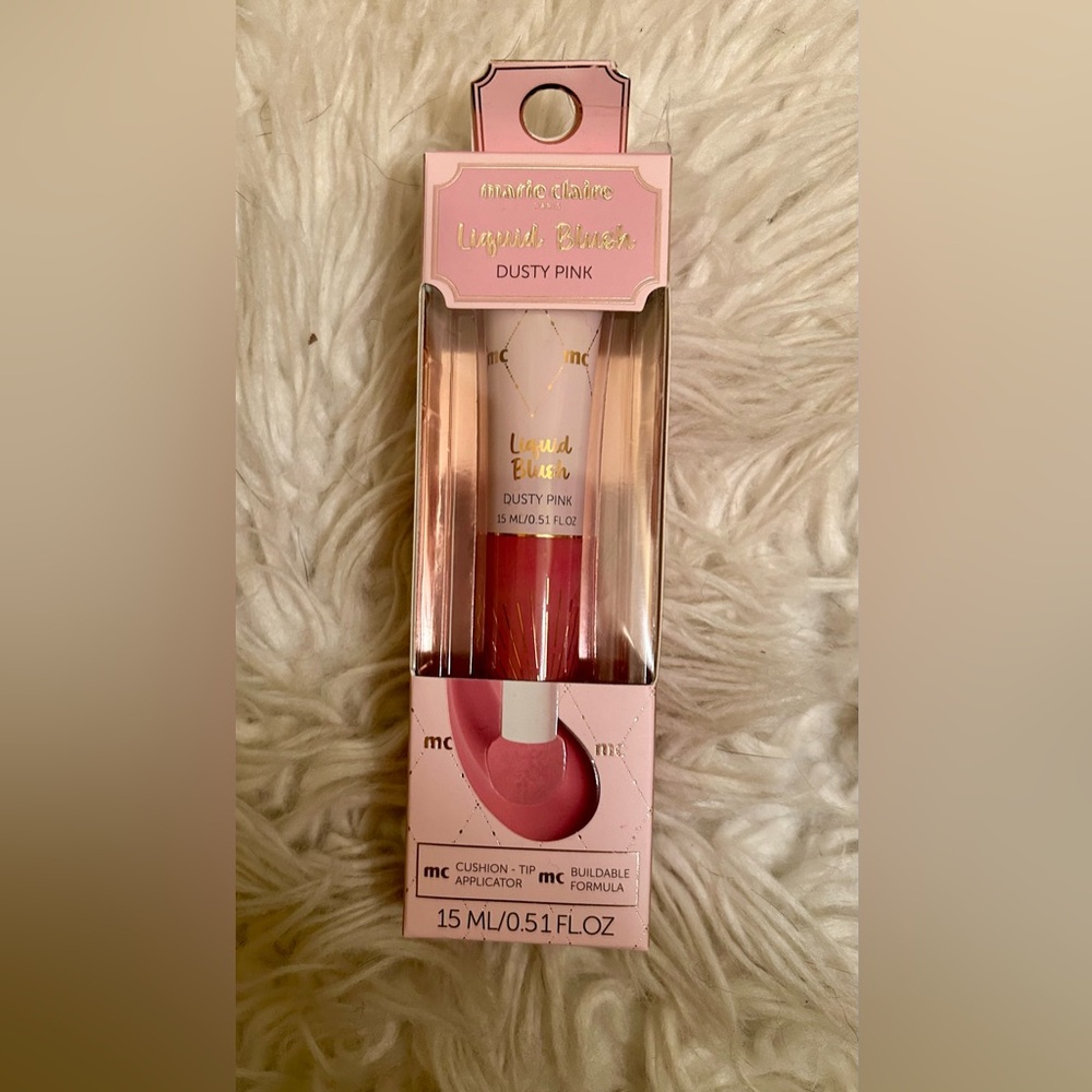 Marie Claire Liquid Blush in Dusty Pink New in Package